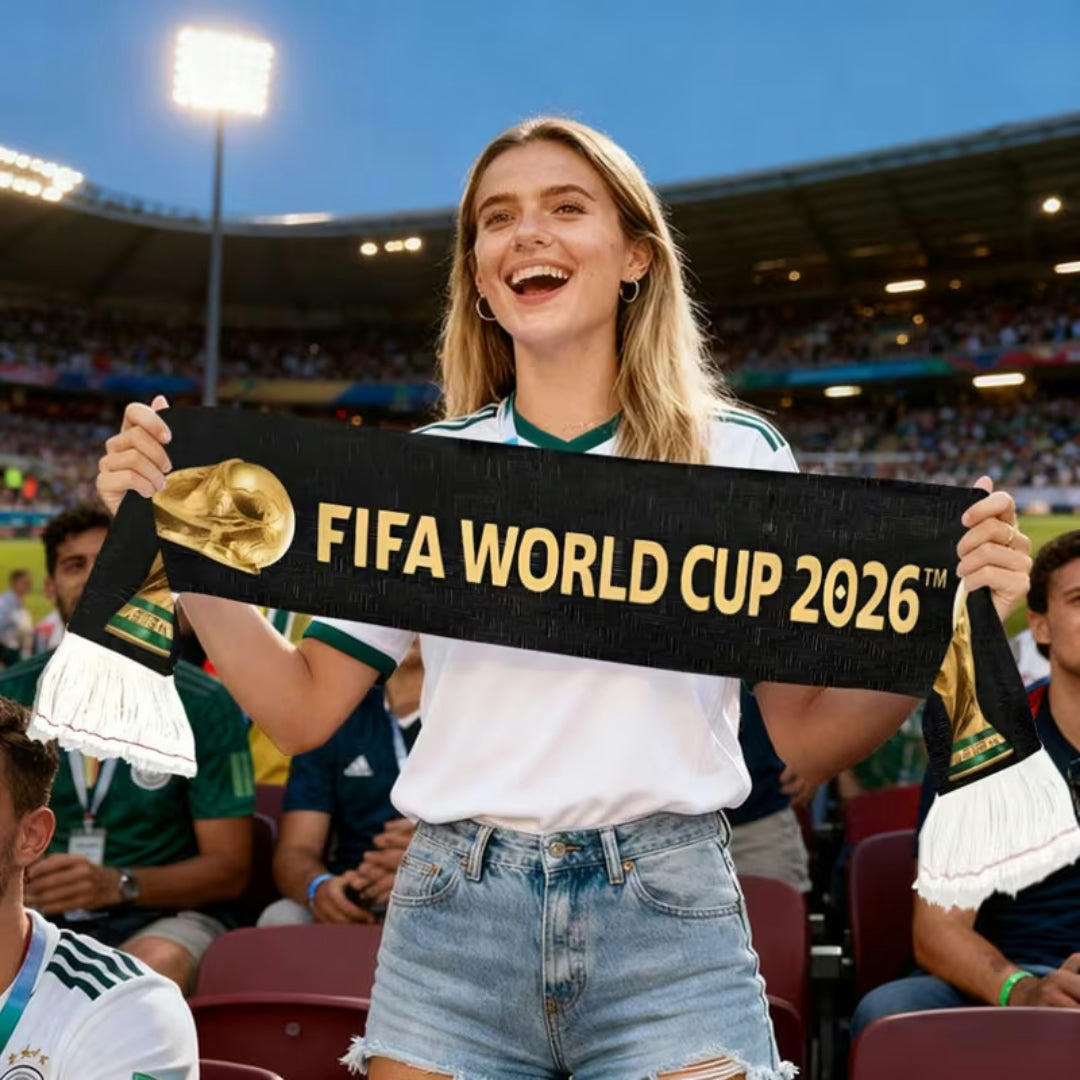 Sciarpa Calcio Mondiale Tifoso Stadio Supporto Squadra