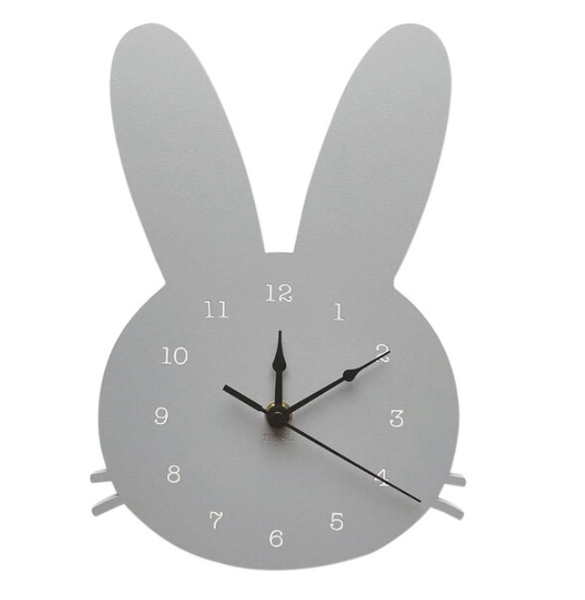 NordicBunny - Relógio de Parede Infantil