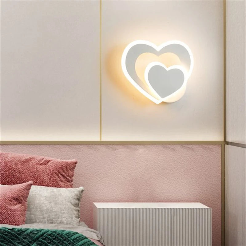 Lampada da parete HeartWall - Illuminazione d'atmosfera LED creativa