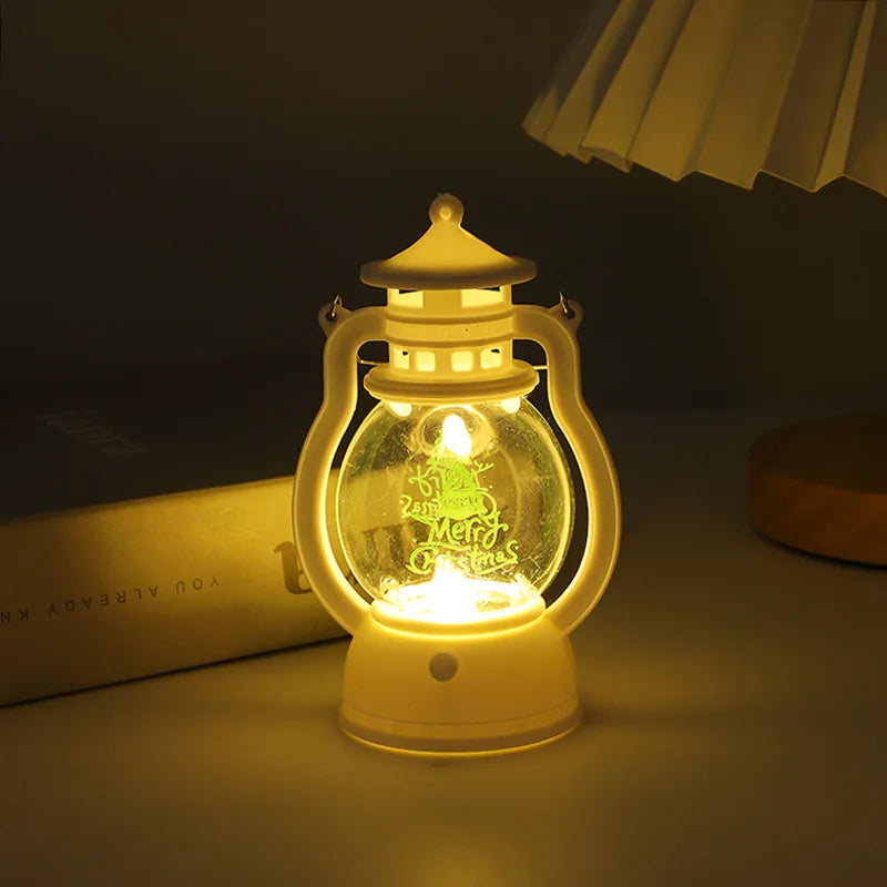 WinterGlow - Mini Lâmpada de Natal com LED para Iluminação Quente e Aconchegante