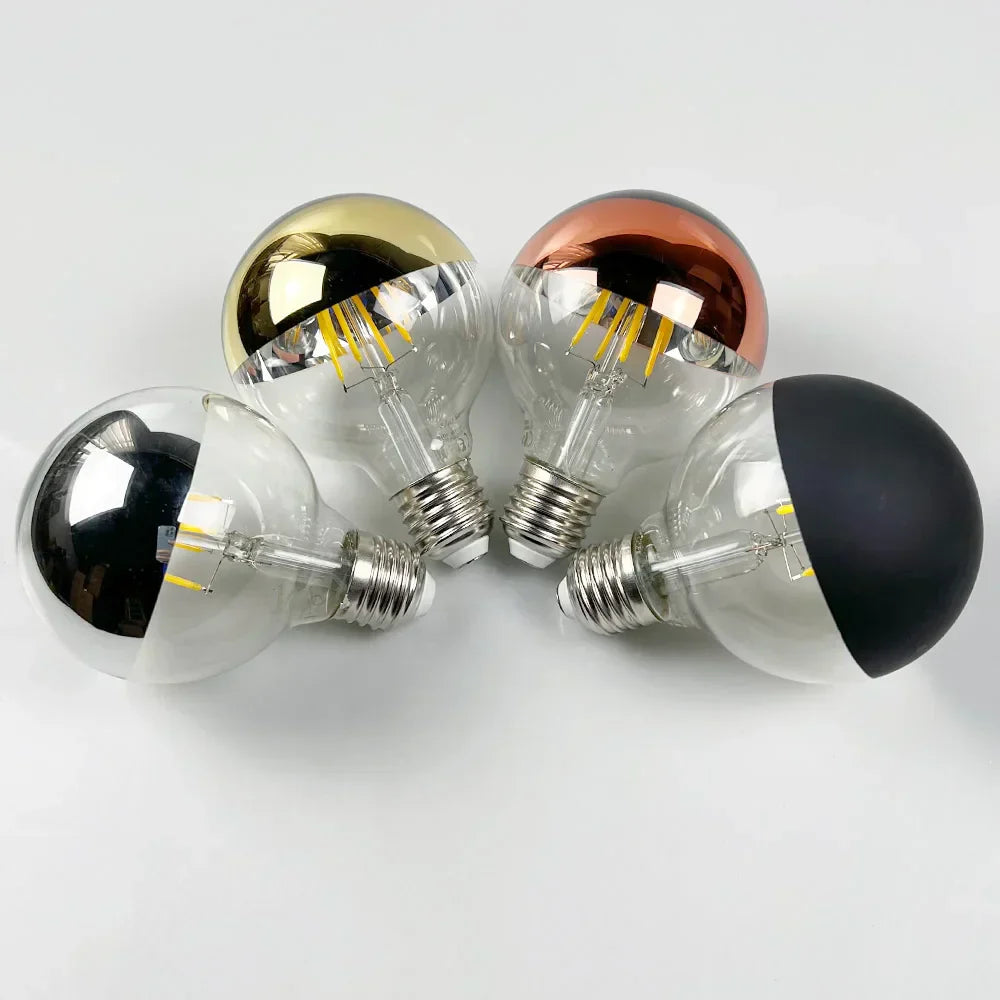 RetroGlow - Vintage LED Table Lamp with Wooden Base, Dimmable and Warm Light