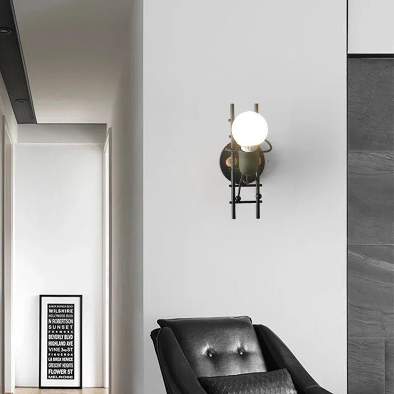 RobotLight - Modern Sconce for Children's Rooms