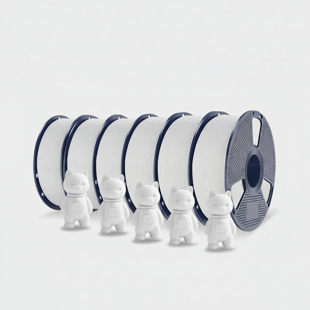 PLA Matte 3D Filament FDM Printers Colorful Environmentally Friendly Materials