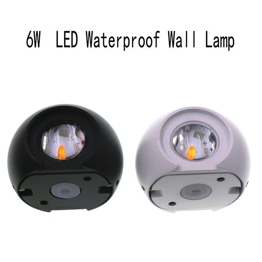 Solar Light - Wall Mount 6W | Waterproof For Outdoor Use