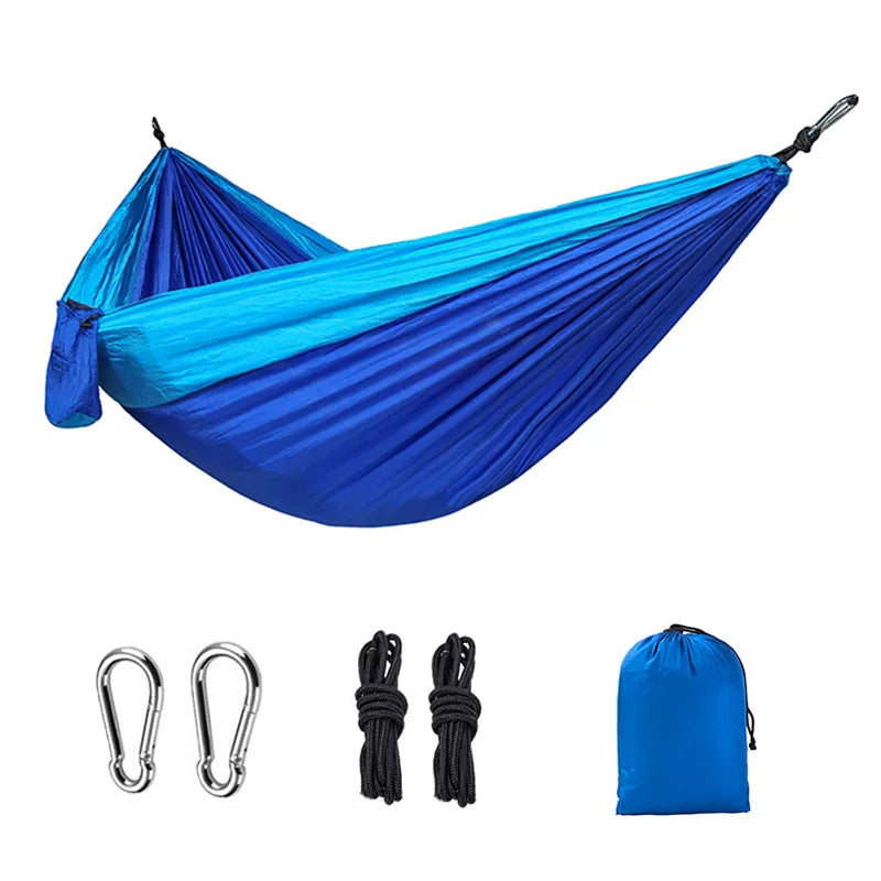 Single Person Portable Outdoor Camping Hammock made of Nylon