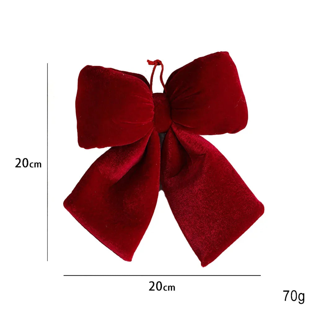 FluweelLuxe - Laço de Veludo Vermelho