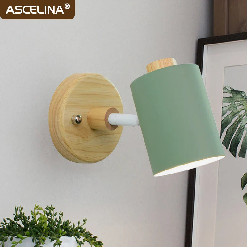 GlowWood - Wall Lamp Made of Wood