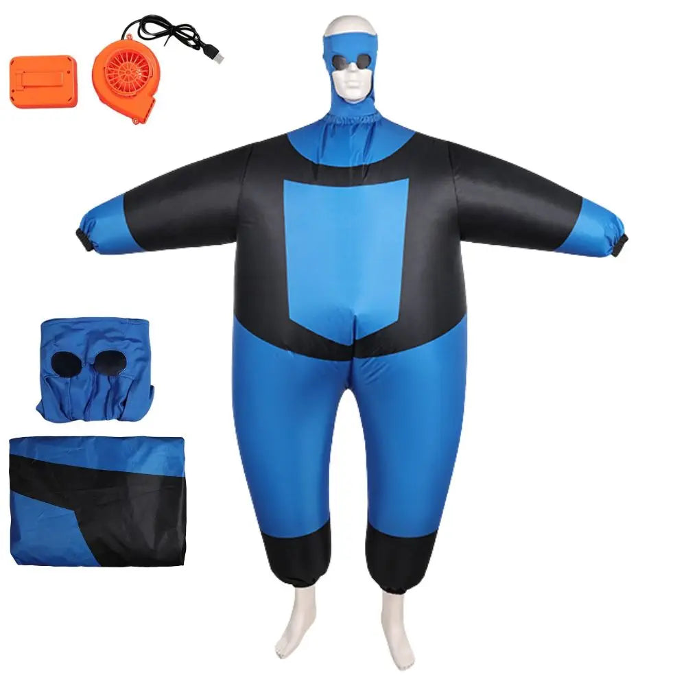 Fato de Halloween Super-Herói Homem Elástico Carnaval