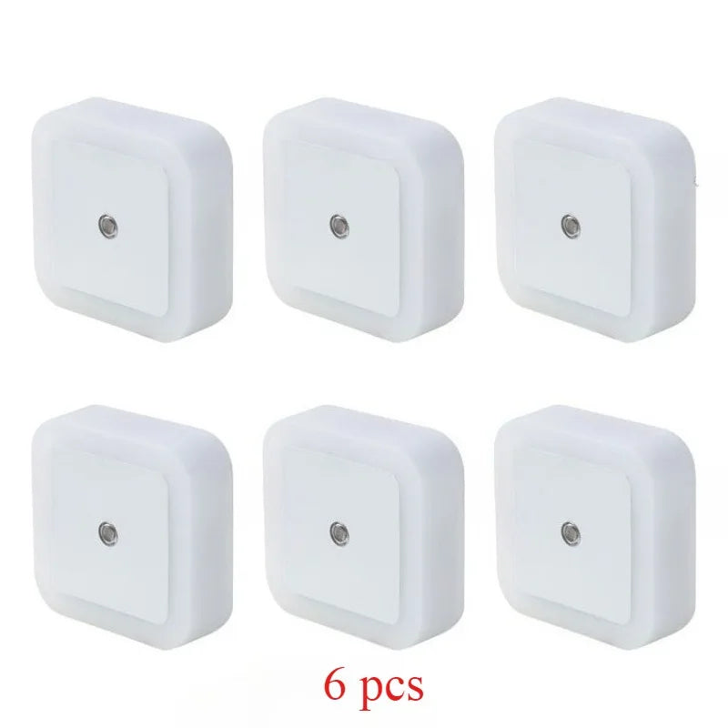 Night Light Plug Sensor LED Automatic Wall Lamp