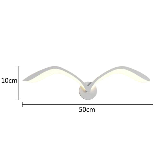 SkyGlow - Modern Seagull Wall Lamp