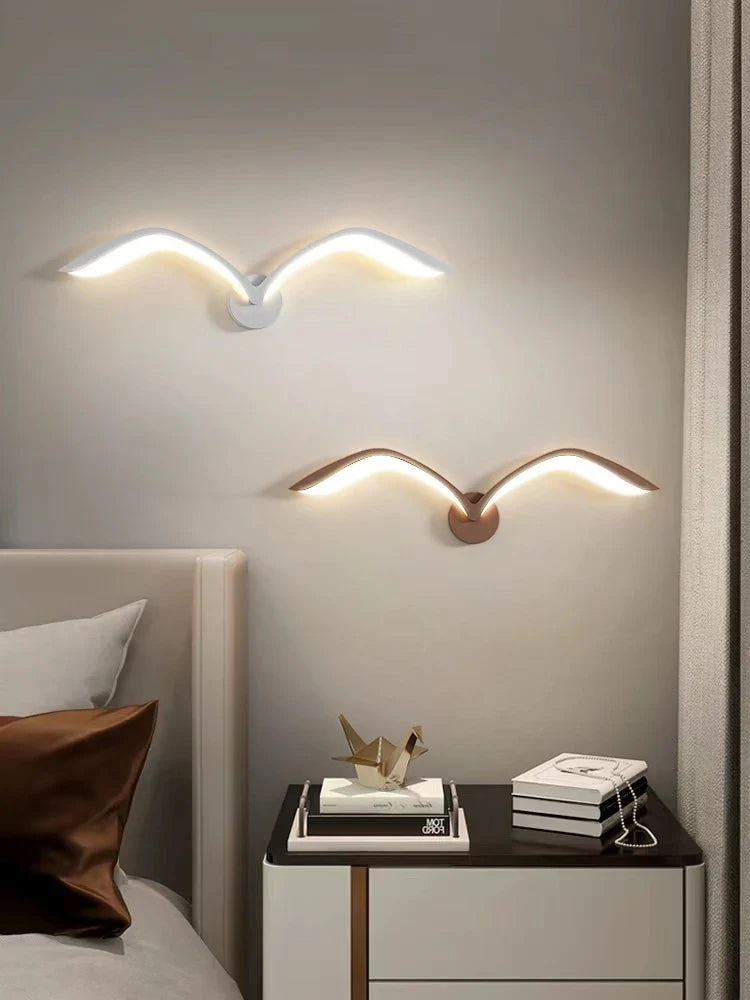 SkyGlow - Moderne Meeuw Wandlamp