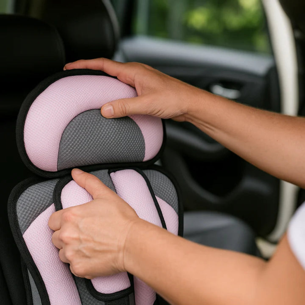 Seggiolino Auto Bambini Portatile Viaggio Regolabile