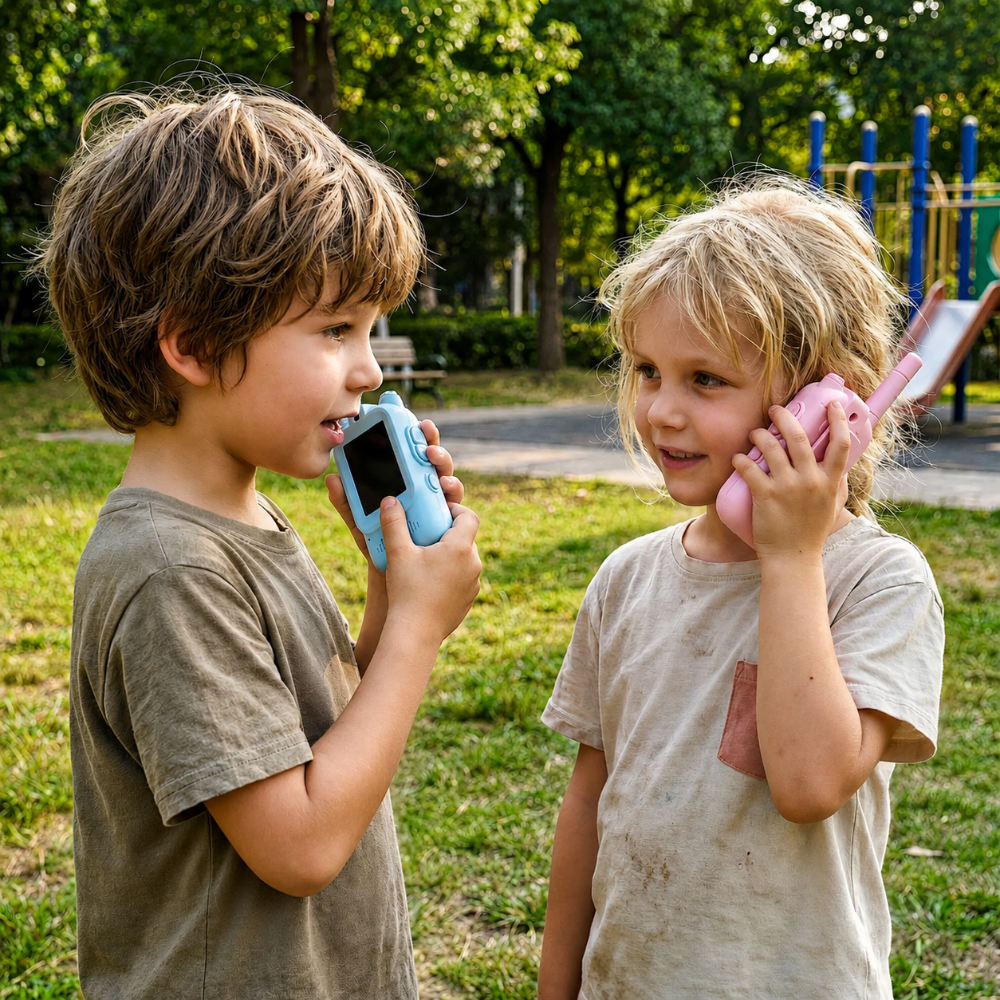 Set Walkie Talkie Toy Outdoor Video Call