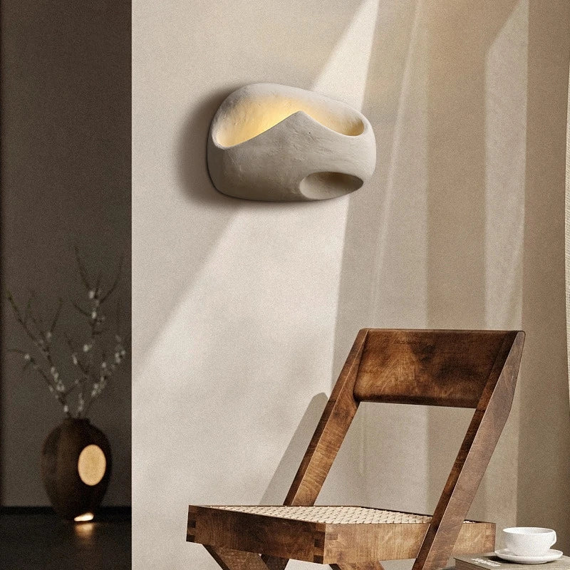 EddaGlow – Lámpara de pared de arte industrial para un ambiente único