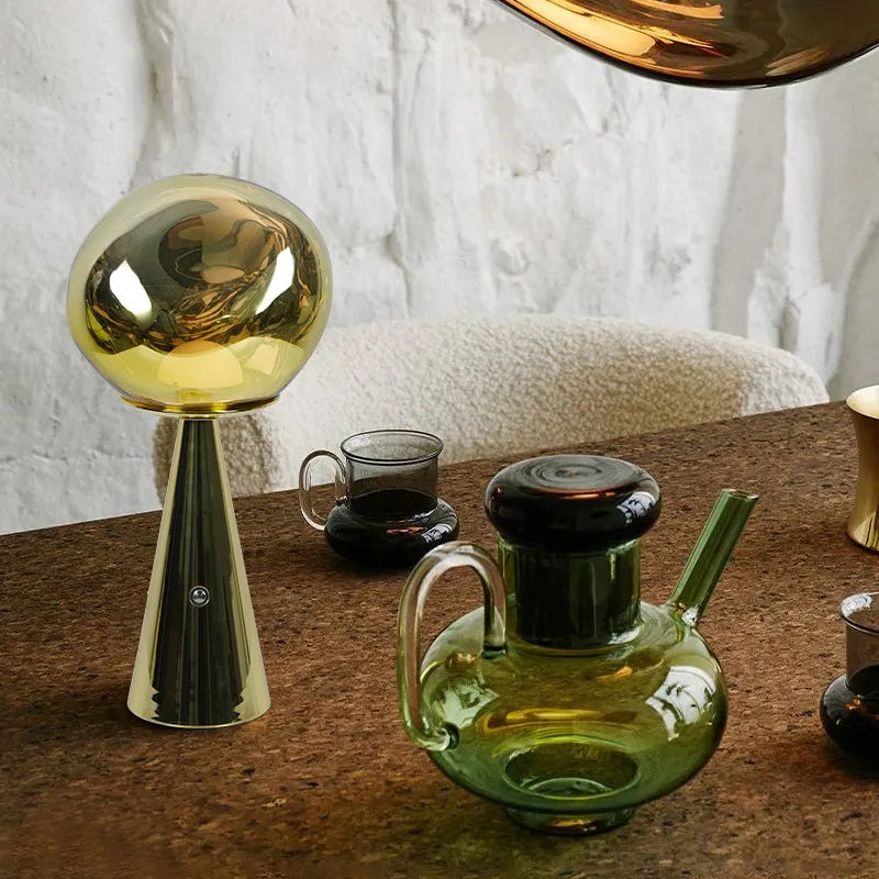 LavaGlow - Modern Mini Table Lamp with LED Light | Decorative Lighting