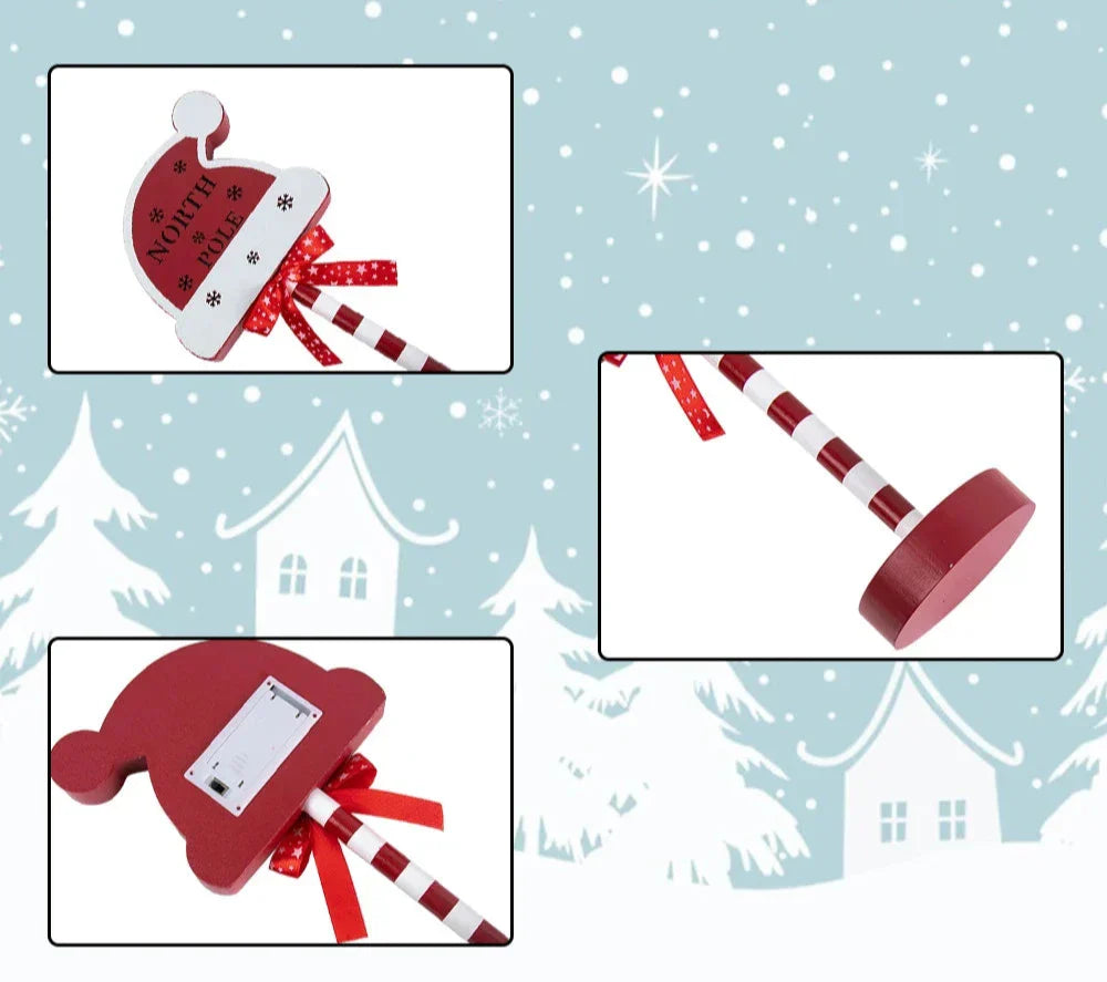 ArcticGlow - Retro LED North Pole Lamp