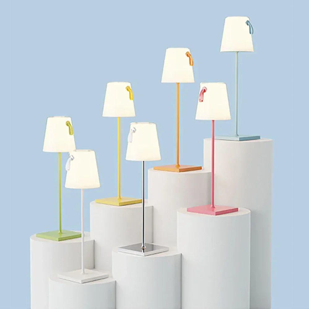 GlowTouch - Lampada da tavolo RGB impermeabile, lampada LED portatile