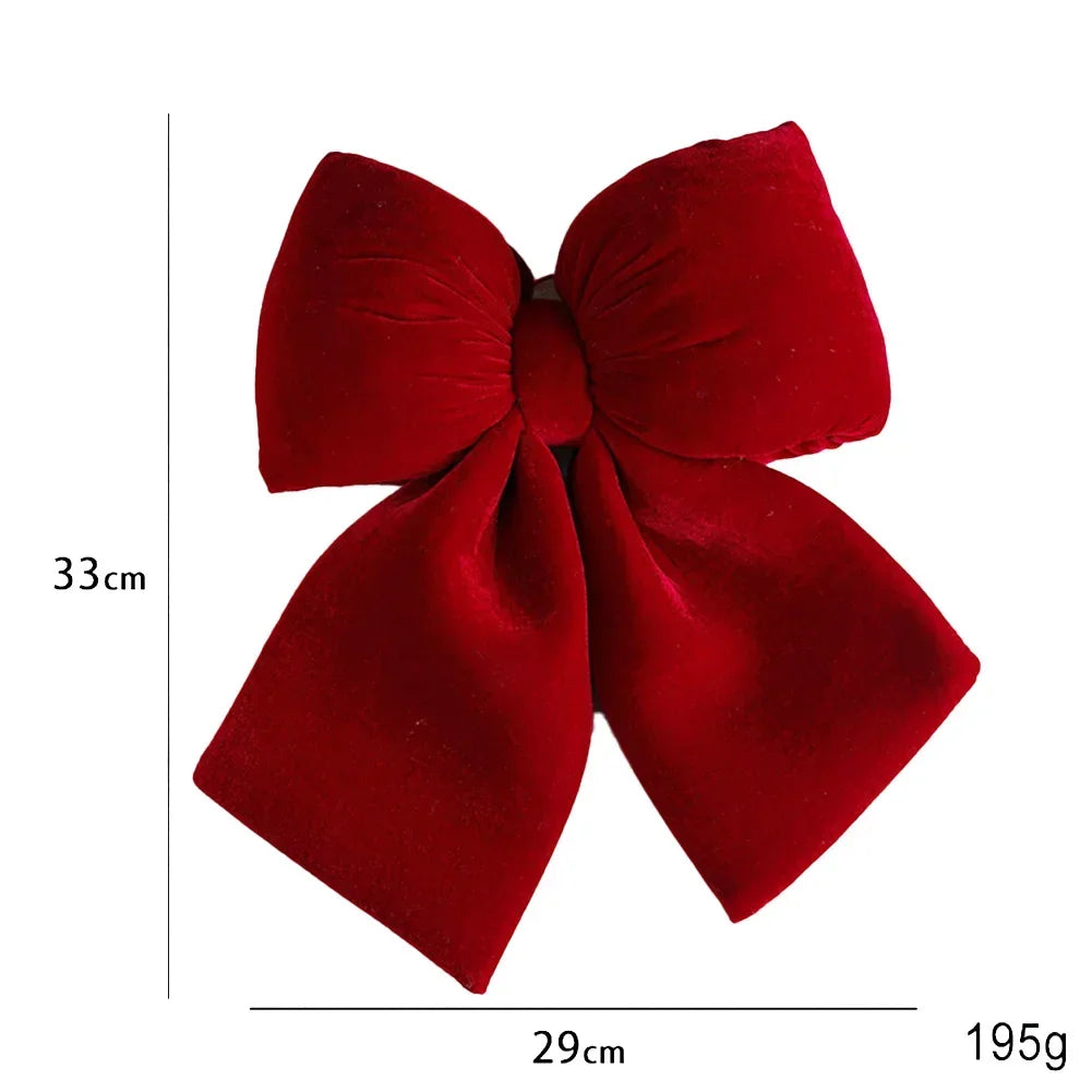 FluweelLuxe - Laço de Veludo Vermelho