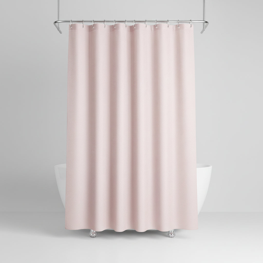 Cortina de ducha sin ganchos forro impermeable ventana de privacidad