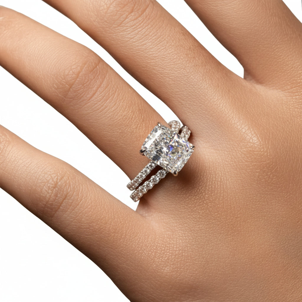 Minimalistische Stacking Ring Cubic Zirconia