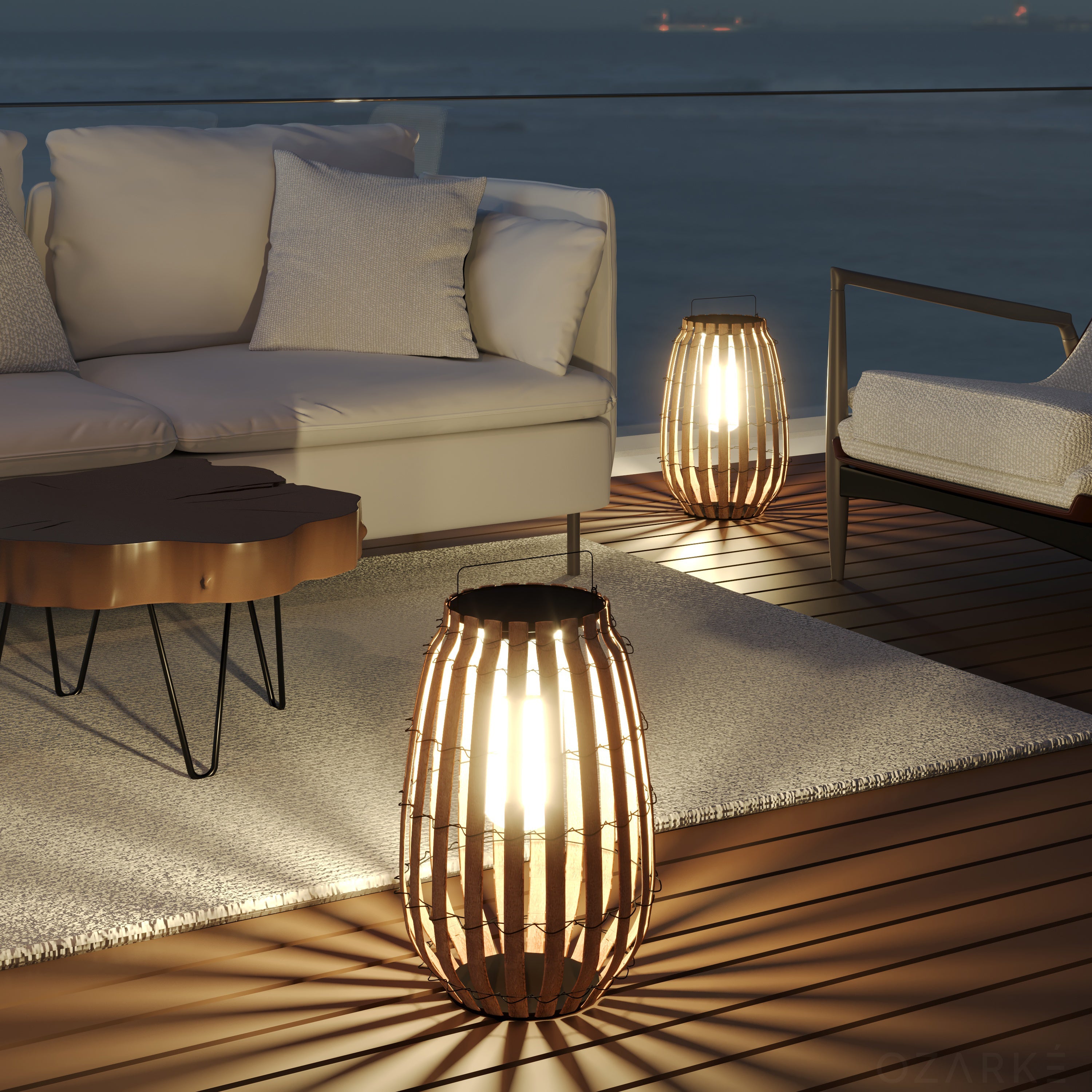 Hemel Buitenlamp - Zonne-energie LED Tuinverlichting