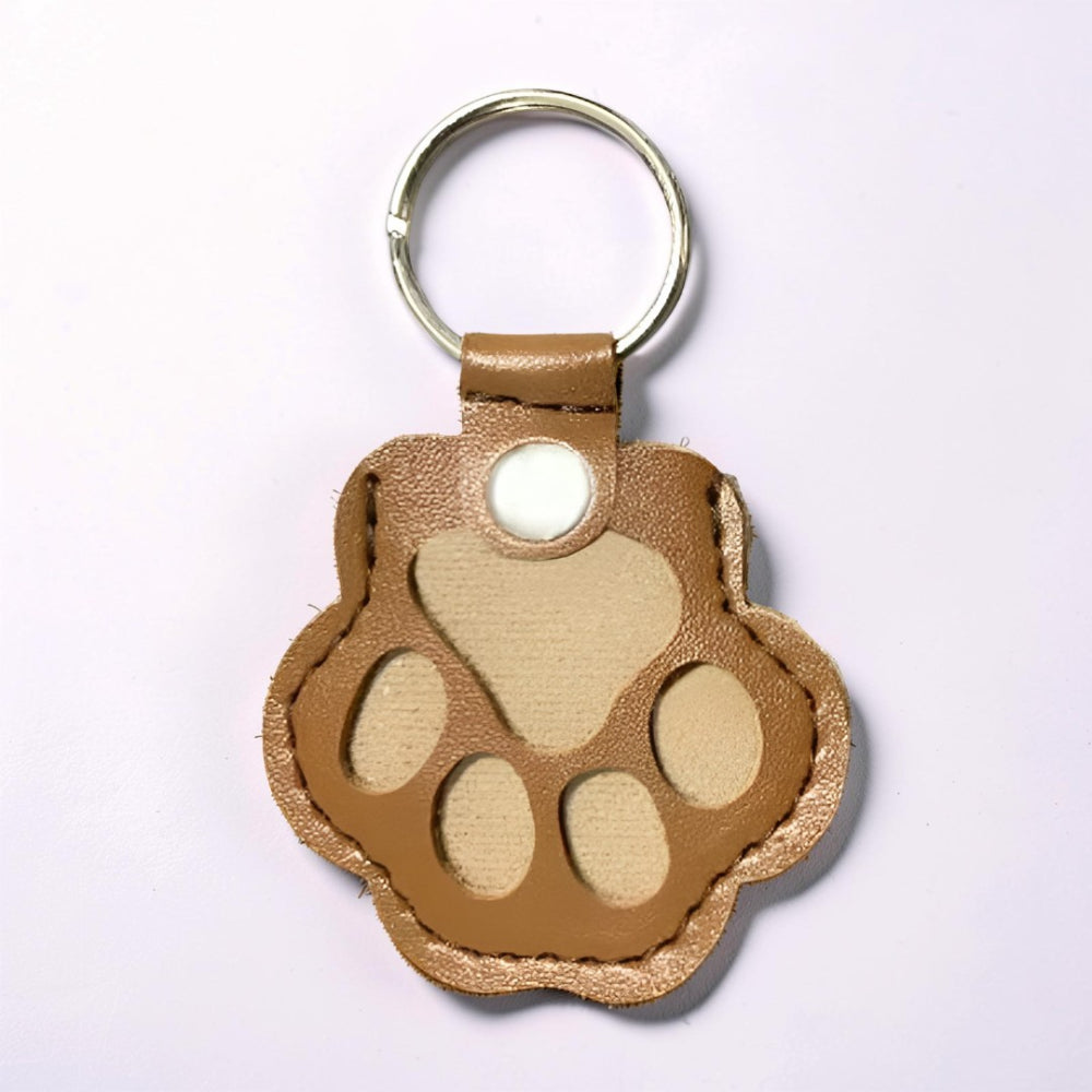 Keychain Pet Memorial Paw Print Keepsake