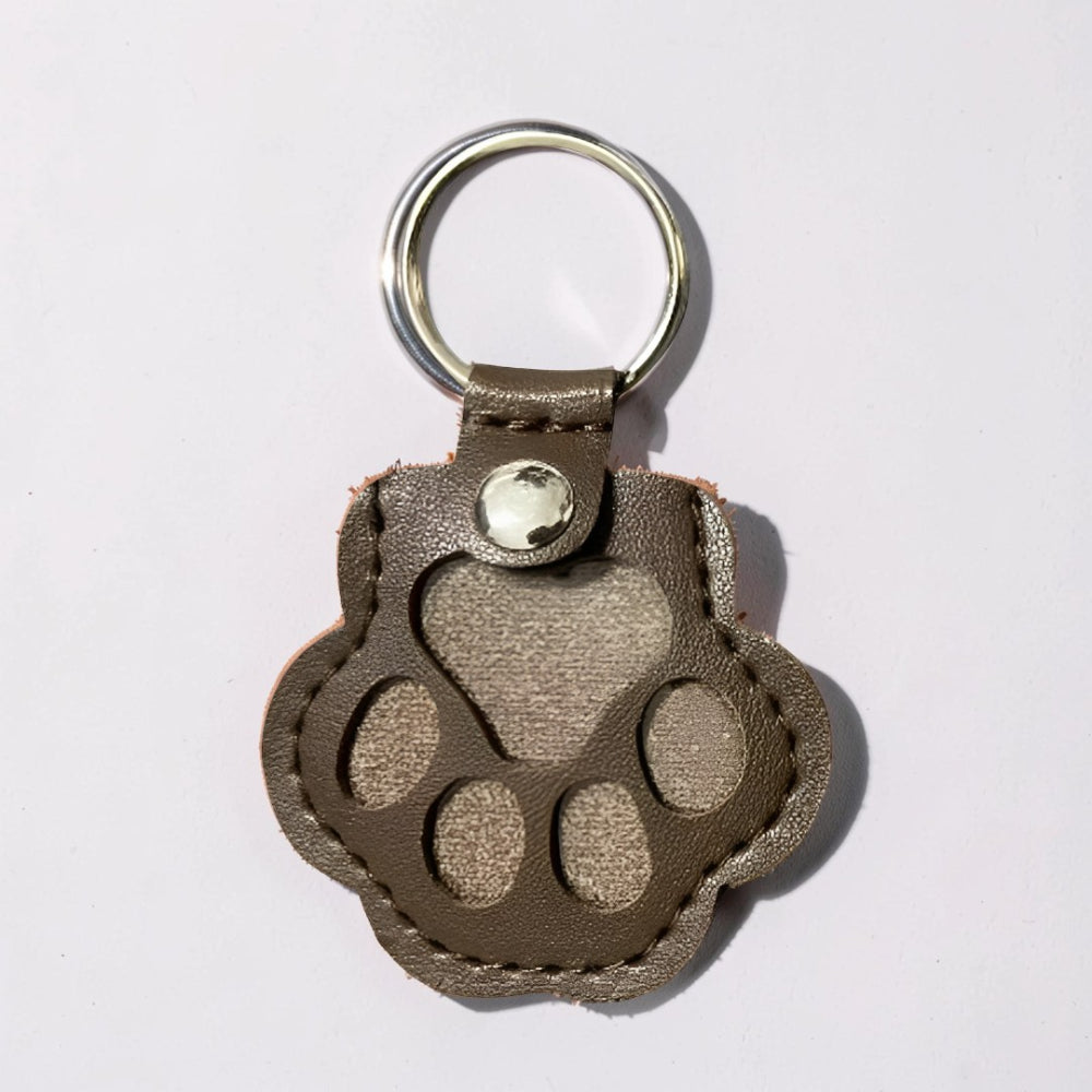 Keychain Pet Memorial Paw Print Keepsake