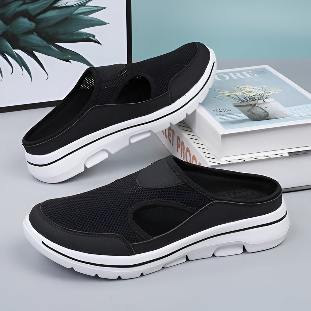 Chinelos Confortáveis Amortecedores Slip On Respirável
