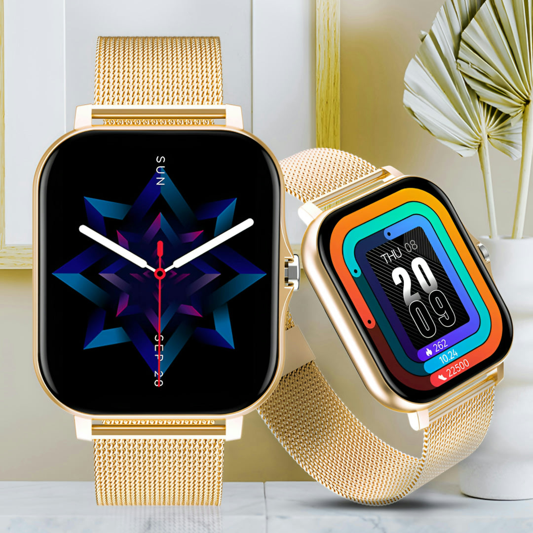 Smartwatch Fitness Orologio Intelligente Bluetooth Attività Display