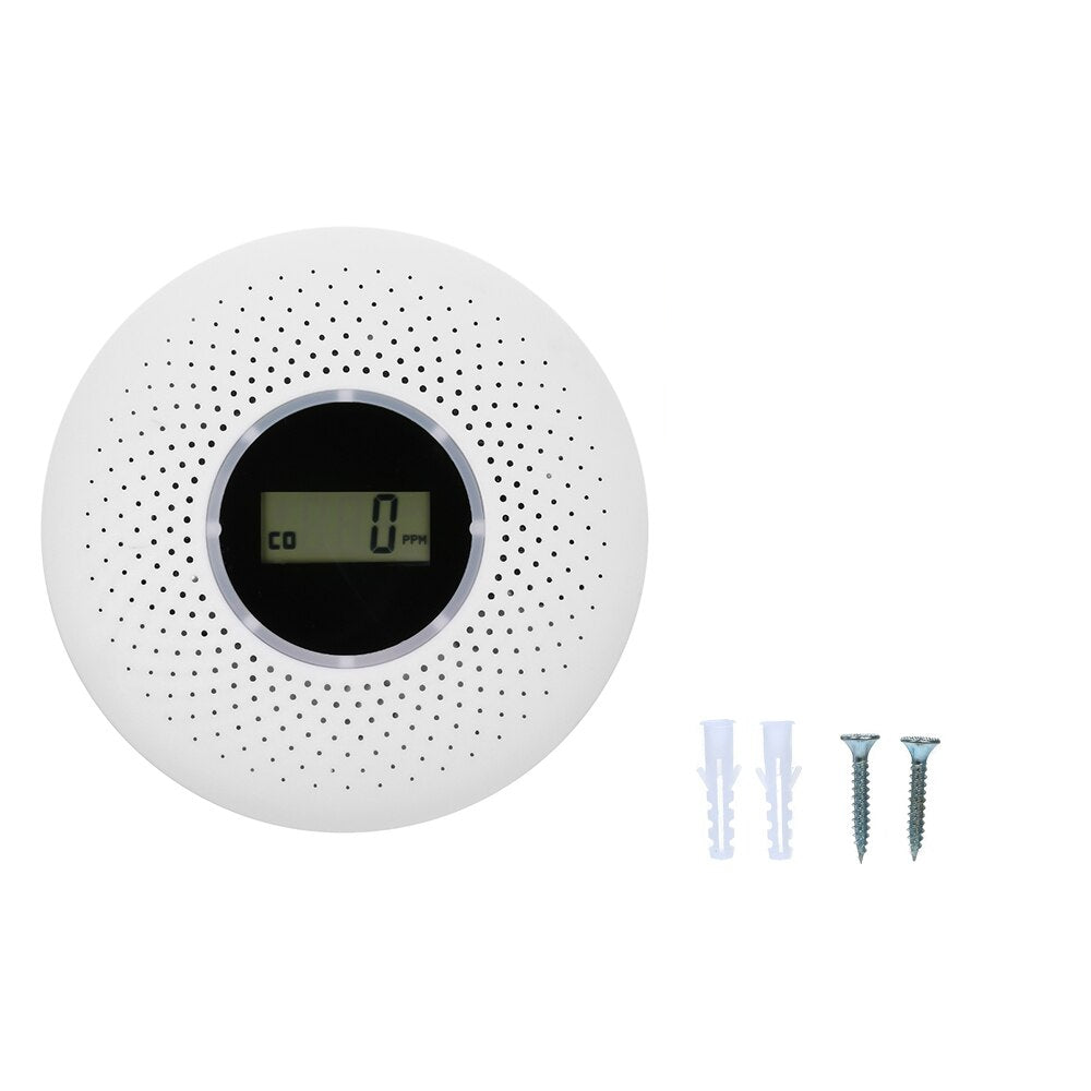Smoke and Carbon Monoxide Detector 2-in-1 Long Battery Life Safety Device 2