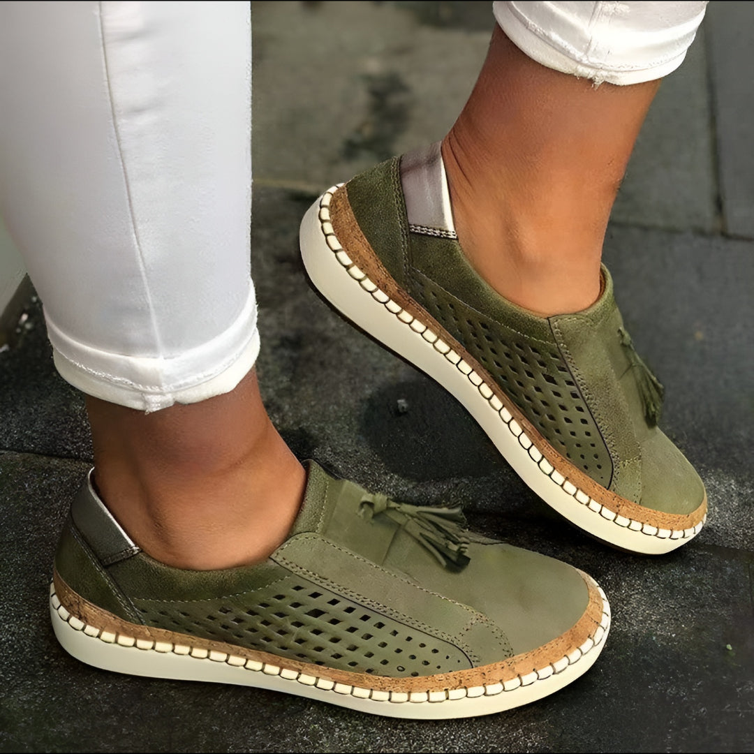 Scarpe Donna Comfort Ortopediche Slip On Camminata