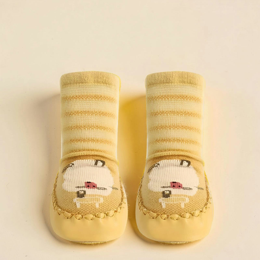 Calzini Bambino Antiscivolo Calze Corte Grip Animali