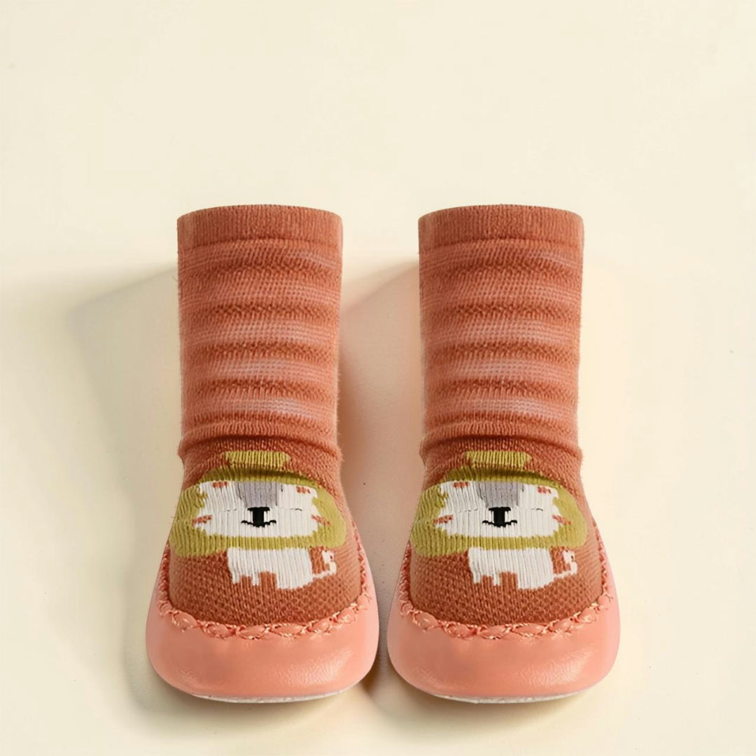 Calzini Bambino Antiscivolo Calze Corte Grip Animali
