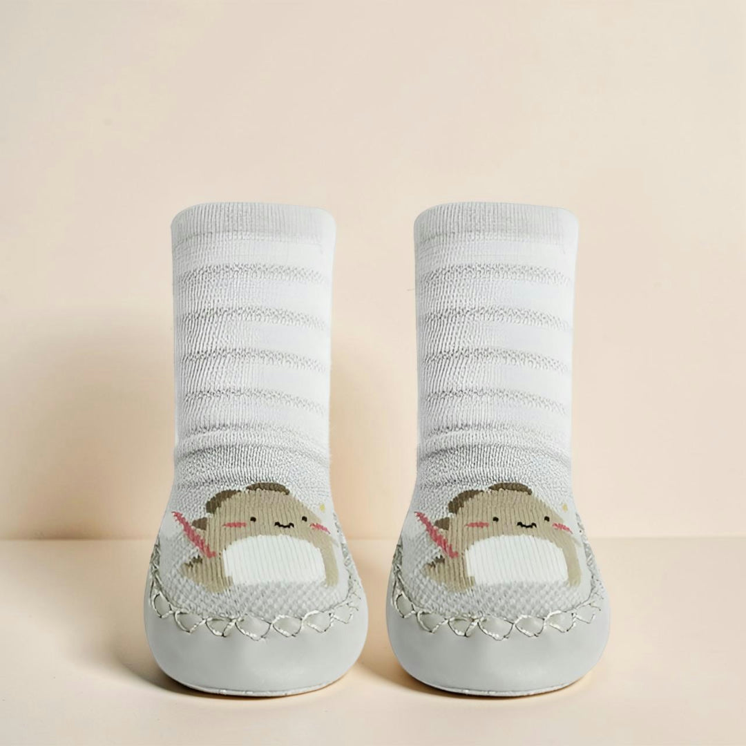 Calzini Bambino Antiscivolo Calze Corte Grip Animali