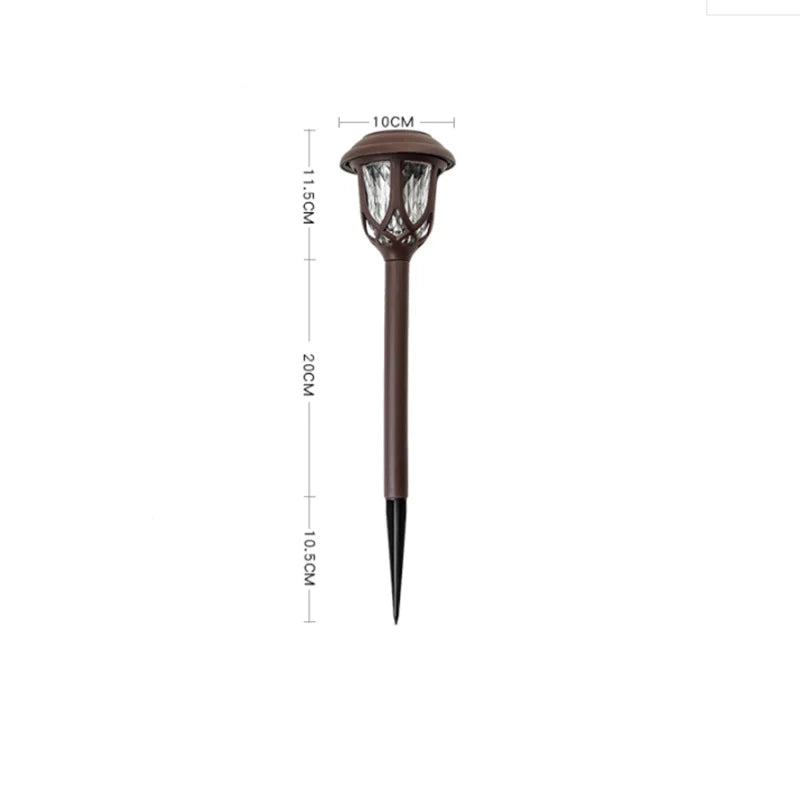 LumiPath - Iluminação Solar LED para Caminhos de Jardim e Entrada – Lâmpadas Exteriores de Baixo Consumo Energético
