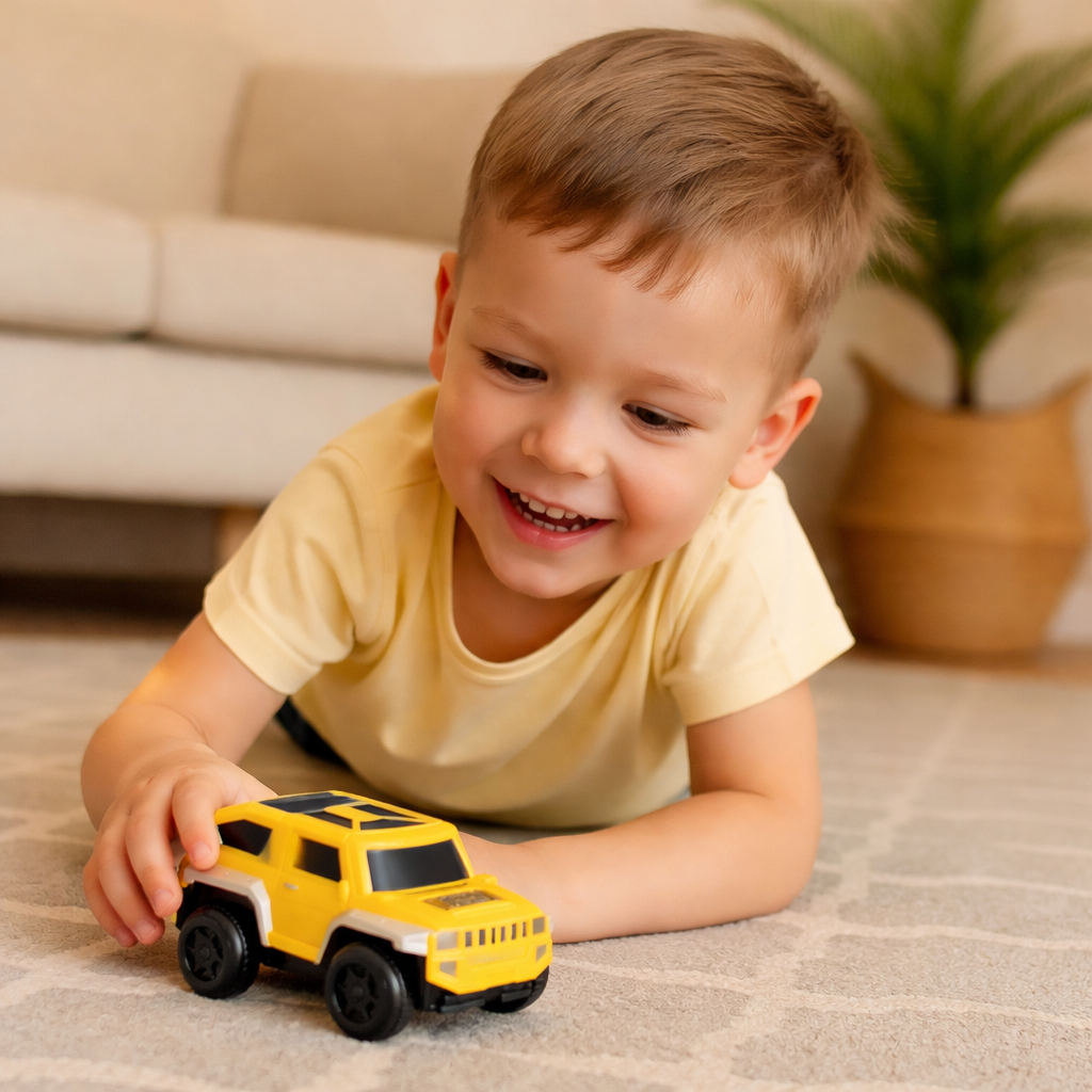Toy Car Set Toddlers Manual Mini Race Cars