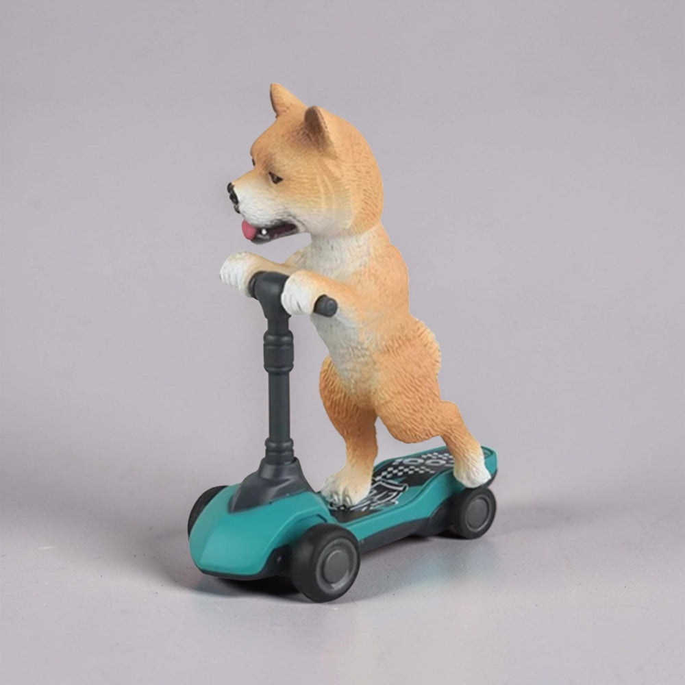 Speelgoed Dinosaurus Pull Back Scooter Set Race Auto