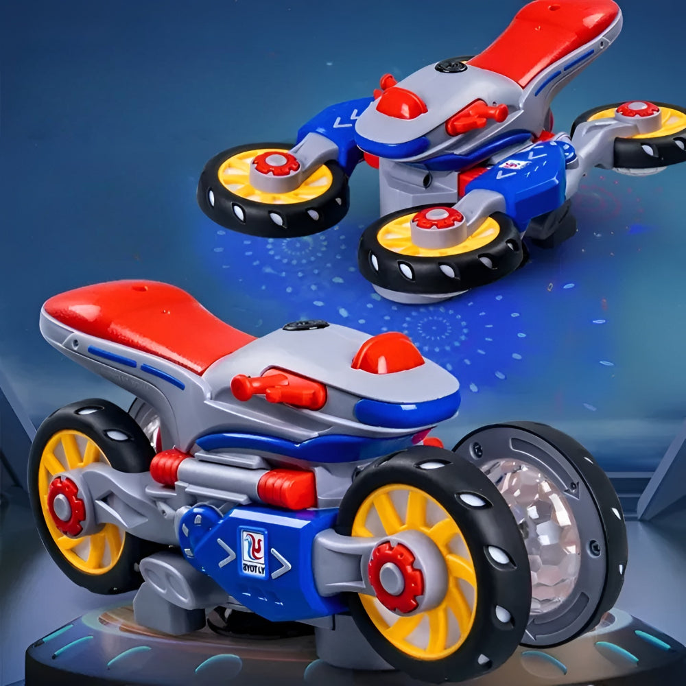 Giocattolo Moto Elettrica Danza Luce Musica Bambini