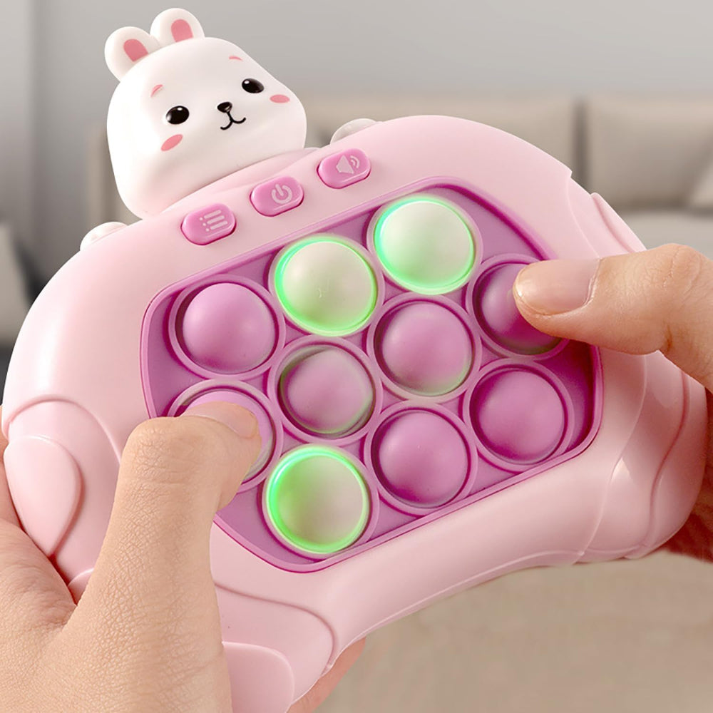 Fidget Toy Pop It Light Sound Reaction Game