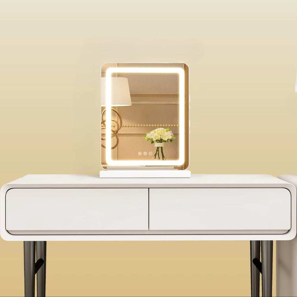 Espelho Iluminação Mesa de Maquilhagem LED Regulável