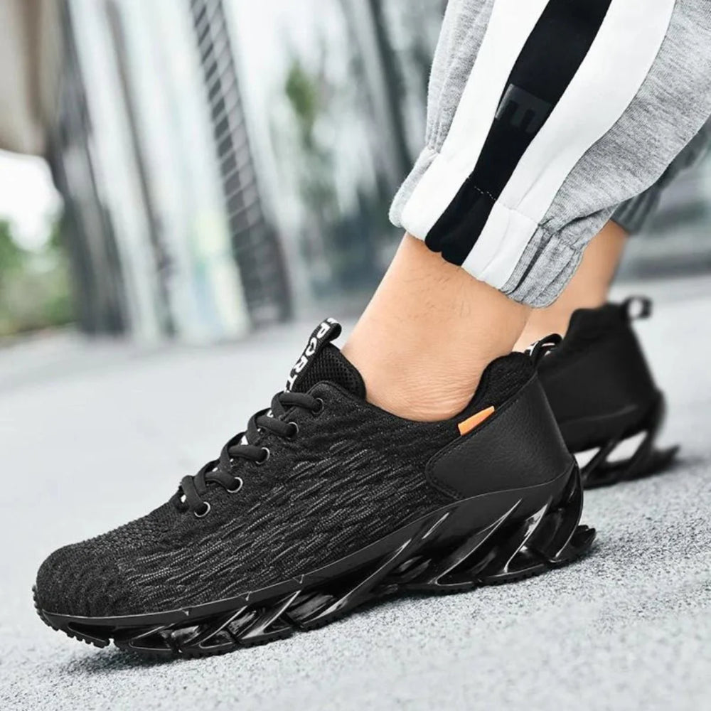 Men's Sports Shoes Running Shoes Cushioning Lace-Up Casual