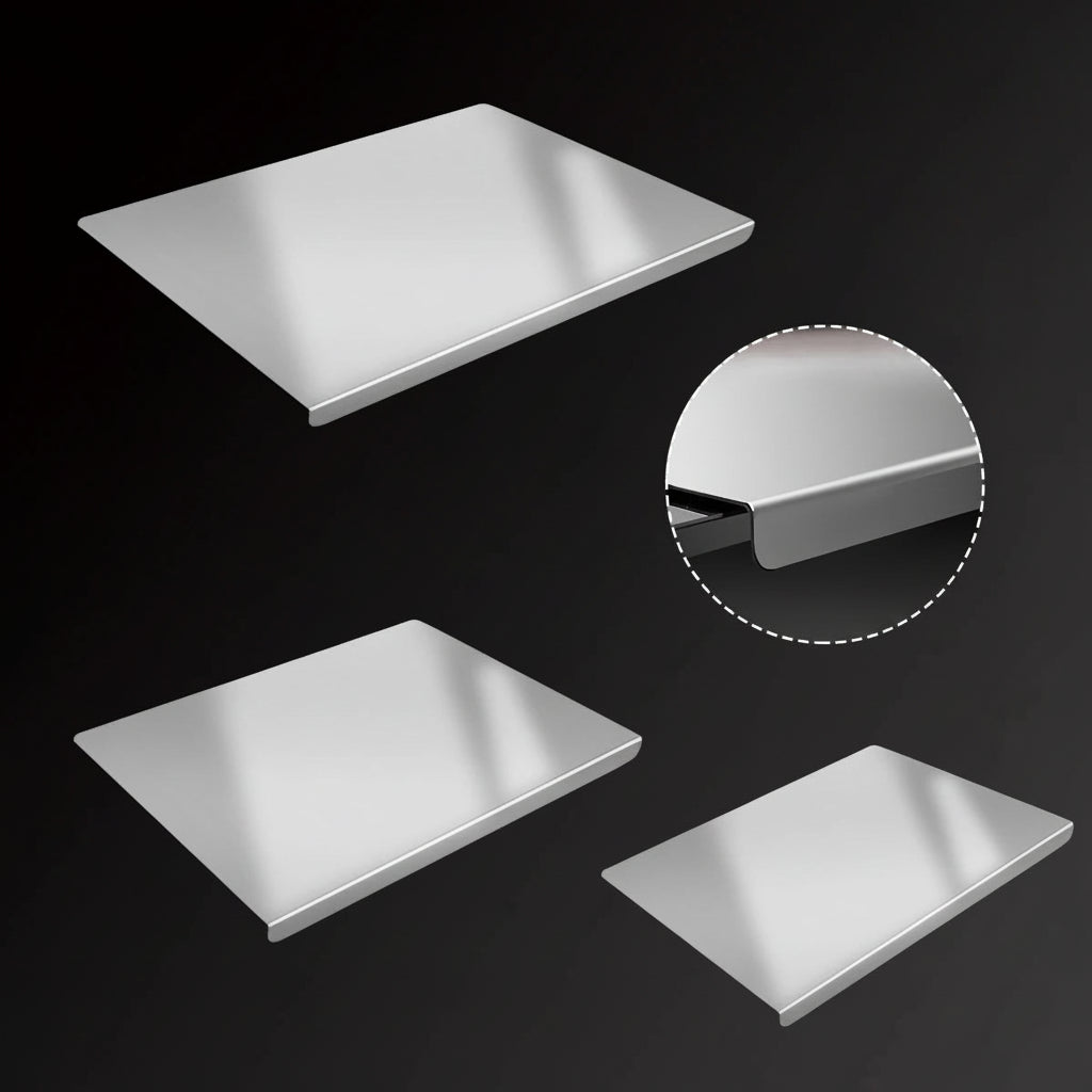 Stainless Steel Cutting Board Durable Waterproof Easy Clean