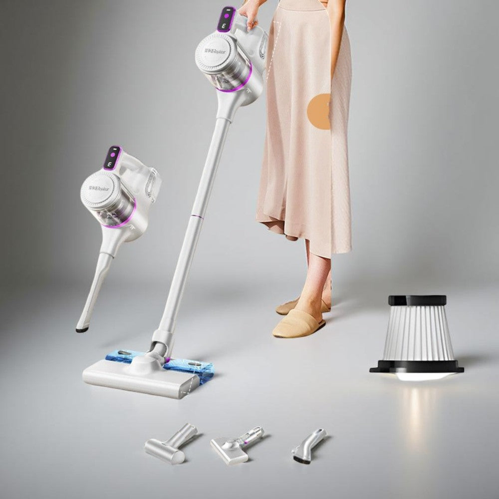 Cordless Lightweight Battery Steel Vacuum Cleaner Household Cleaner