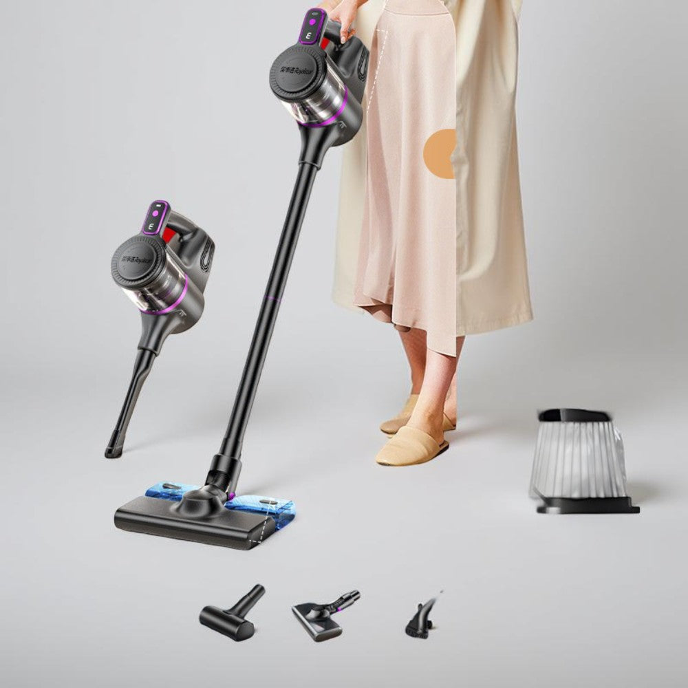 Cordless Lightweight Battery Steel Vacuum Cleaner Household Cleaner