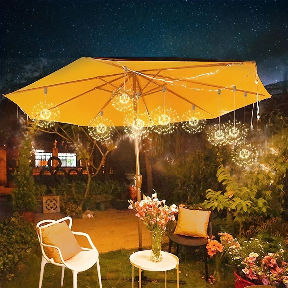LunaGlow - Lámpara Solar Colgante para Fiesta