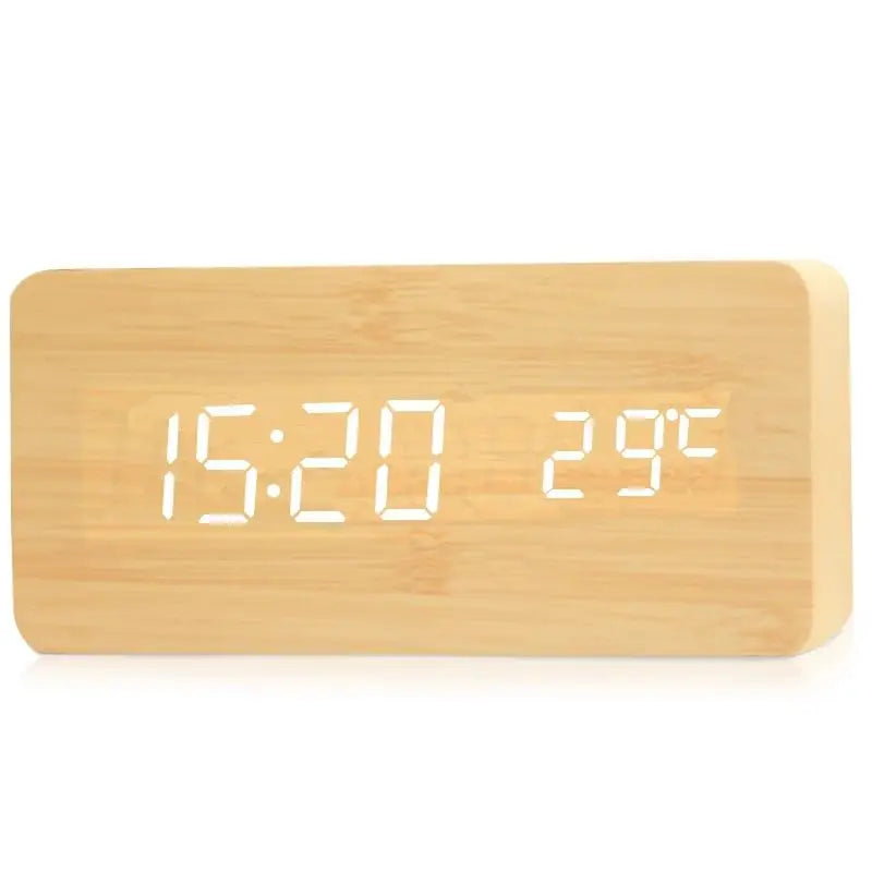 Sveglia Digitale Led Temperatura Comodino Allarme