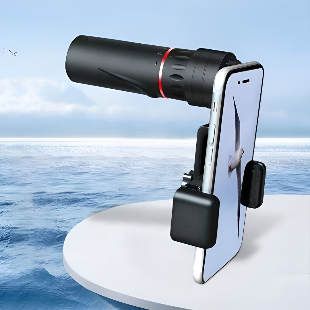 Telescopio Monoculare Smartphone Zoom Treppiede Viaggio
