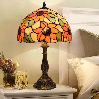 LuxLight - Lámpara de escritorio Tiffany