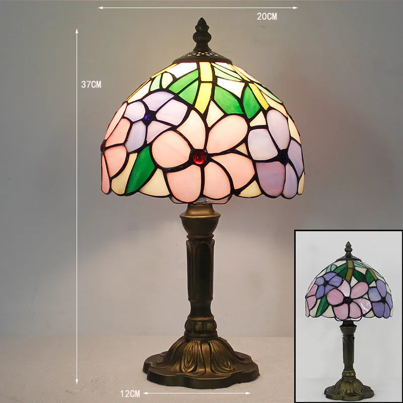 LuxLight - Lámpara de escritorio Tiffany