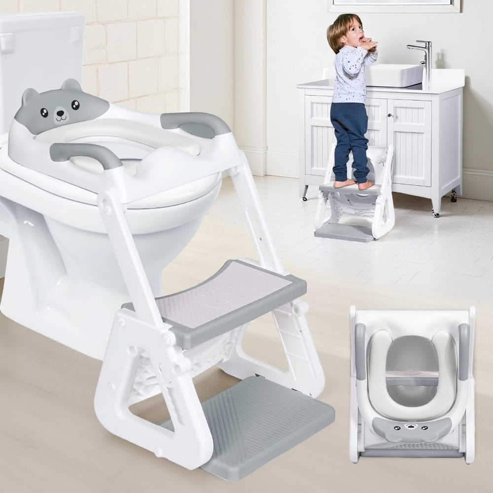 Toilettrainer Kind Verstelbare Antislip Trap Veilig Zitje